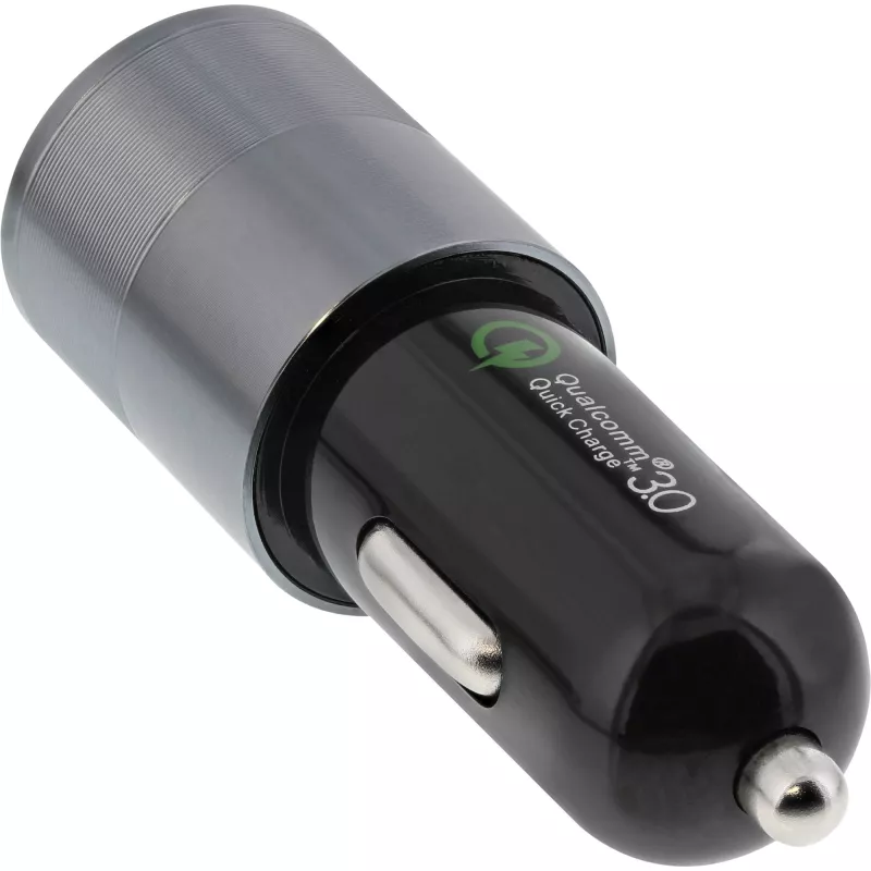 InLine φορτιστής αυτοκινήτου USB τροφοδοτικό Quick Charge 3.0, μαύρο