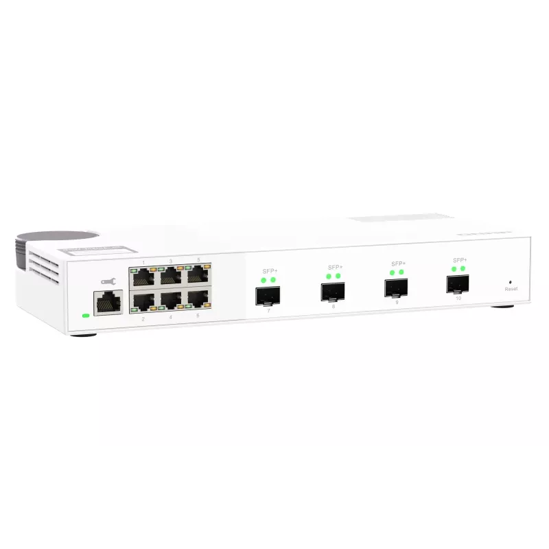QNAP QSW-M2106-4S διακόπτης δικτύου Managed L2 2,5G Ethernet (100/1000/2500) λευκό