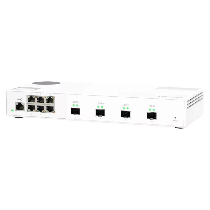 QNAP QSW-M2106-4S διακόπτης δικτύου Managed L2 2,5G Ethernet (100/1000/2500) λευκό