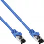 InLine Patchkabel S/FTP PiMF Cat.8.1 χωρίς αλογόνα 2000MHz μπλε, 2m