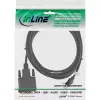InLine καλώδιο Mini DisplayPort αρσενικό σε DVI-D 24+1 αρσενικό, μαύρο/χρυσό, 2m