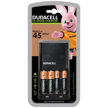 Duracell CEF27 φορτιστής μπαταριών οικιακών μπαταριών AC