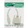 Καλώδιο αντάπτορα USB USB Type A αρσενικό DB15 θηλυκό InLine 33101