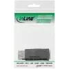 Αντάπτορας USB 2.0 InLine 33300 Type A θηλυκό / Type A θηλυκό
