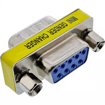 InLine Mini Αντάπτορας 9 Pin σειριακός αρσενικό / θηλυκό