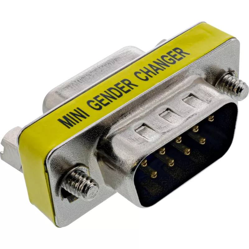 InLine Mini Αντάπτορας 9 Pin σειριακός αρσενικό / θηλυκό