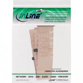 Καλώδιο InLine SCSI U320 flat, 68 ακίδων, για 2 συσκευές, με τερματισμό