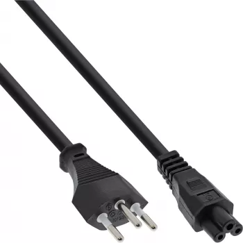 InLine Καλώδιο τροφοδοσίας για notebook Ελβετία 3-Pin θηλυκό 2m