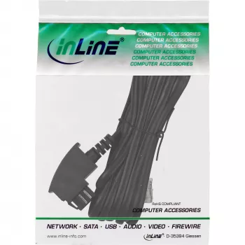 Καλώδιο InLine TAE-N, TAE-N / RJ11 6P4C, 3m