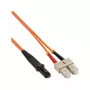 Καλώδιο οπτικών ινών InLine duplex MTRJ/SC 50/125µm OM2 3m