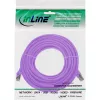 Καλώδιο δικτύου InLine SF/UTP Cat.5e μωβ 7,5 m