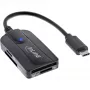 Αναγνώστης καρτών InLine USB 3.1 USB-C, για SD/SDHC/SDXC, microSD, συμβατός με UHS-II