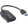 Αναγνώστης καρτών InLine USB 3.1 USB-A, για SD/SDHC/SDXC, microSD, συμβατός με UHS-II