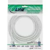 Καλώδιο δικτύου InLine, Cat.6A, S/FTP, TPE εύκαμπτο, λευκό, 50 m