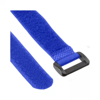 Δεματικά καλωδίων InLine με Velcro 20 x 400 mm 10 τεμ. μπλε