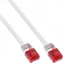 Επίπεδο ultraslim καλώδιο patch InLine U/UTP Cat.6 Gigabit λευκό 3m
