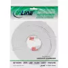 Επίπεδο ultraslim καλώδιο patch InLine U/UTP Cat.6 Gigabit λευκό 10m