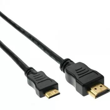Καλώδιο HDMI-Mini InLine, High Speed HDMI, AM/CM, επιχρυσωμένο, 1,5 m