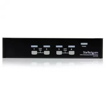 StarTech.com Επαγγελματικός διακόπτης VGA USB KVM 4 θυρών με hub