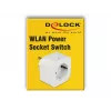 DeLOCK 11826 WLAN Smart Plug Switch (Tasmota, MQTT), λευκό