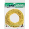 Καλώδιο patch InLine S/FTP PiMF Cat.6 250MHz PVC CCA κίτρινο 7,5m