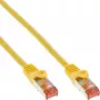 Καλώδιο patch InLine S/FTP PiMF Cat.6 250MHz PVC CCA κίτρινο 2m