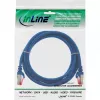 Καλώδιο patch InLine S/FTP PiMF Cat.6 250MHz PVC CCA μπλε 1m