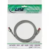 InLine Patchkabel S/FTP PiMF Cat.6 250MHz PVC CCA γκρι 1m