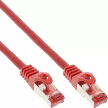 InLine Patchkabel S/FTP PiMF Cat.6 250MHz PVC CCA κόκκινο 0,5m