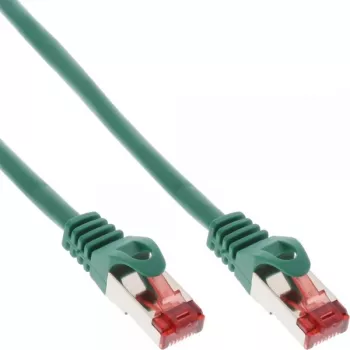 InLine Patchkabel S/FTP PiMF Cat.6 250MHz PVC CCA πράσινο 2m