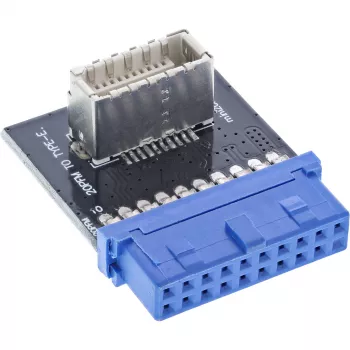 Αντάπτορας InLine USB 3.0 σε USB 3.1 Front Panel Key-B εσωτερικός Πολύχρωμο