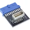 Αντάπτορας InLine USB 3.0 σε USB 3.1 Front Panel Key-B εσωτερικός Πολύχρωμο