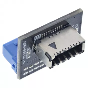 Αντάπτορας InLine USB 3.0 σε USB 3.1 Frontblende Key-A ευθύς εσωτερικός