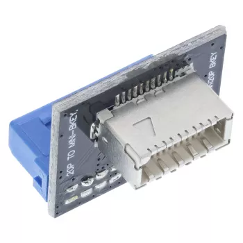 Αντάπτορας InLine USB 3.0 σε USB 3.1 Frontpanel Key-B ευθύς εσωτερικός