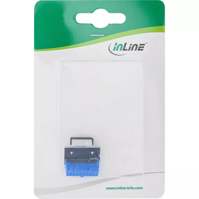 Αντάπτορας InLine USB 3.0 σε USB 3.1 Frontpanel Key-B ευθύς εσωτερικός