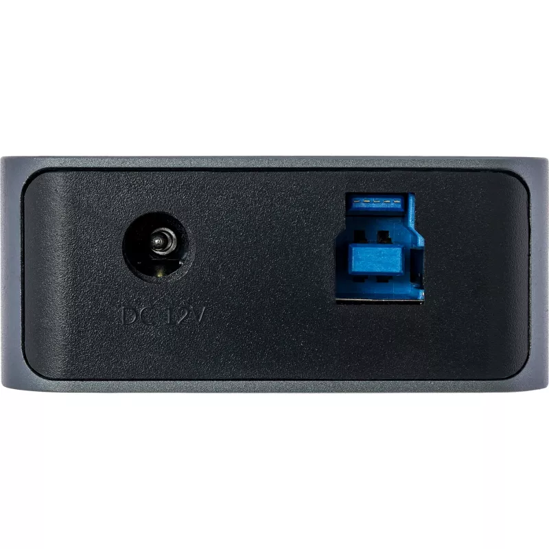 InLine USB 3.2 Gen.1 Hub, 7 θυρών, με διακόπτη, αλουμίνιο, γκρι, με τροφοδοτικό