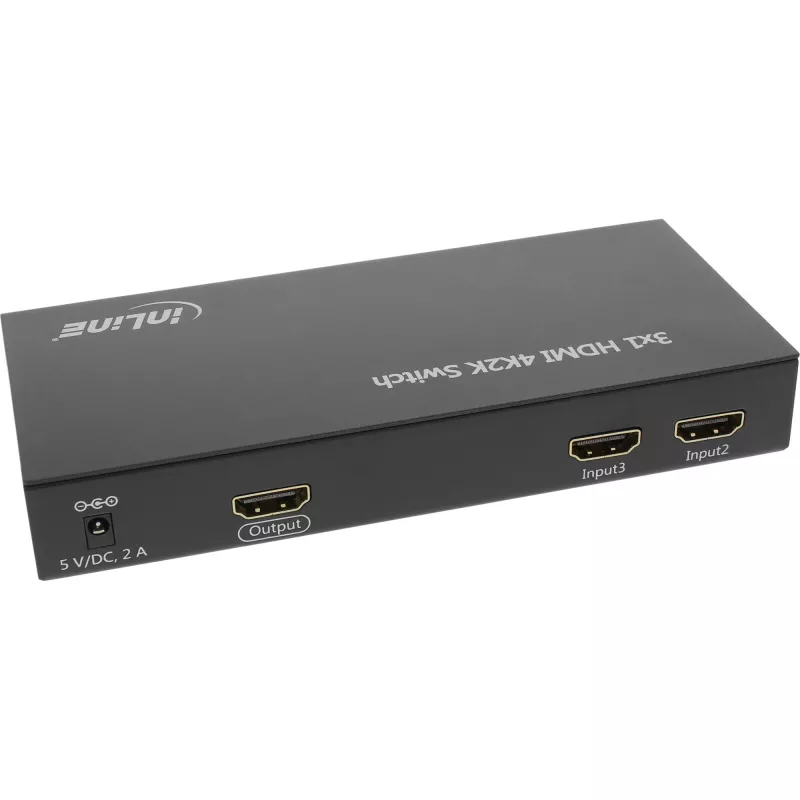 InLine Διακόπτης HDMI 3 IN σε 1 OUT σήμα 4K2K 3D HD Audio