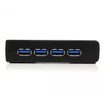 StarTech.com Hub 4 θυρών μαύρο SuperSpeed USB 3.0, USB 3.2 Gen 1 (3.1 Gen 1) Type-A, 5000 Mbit/s, μαύρο, Power, 5 V, 2 A