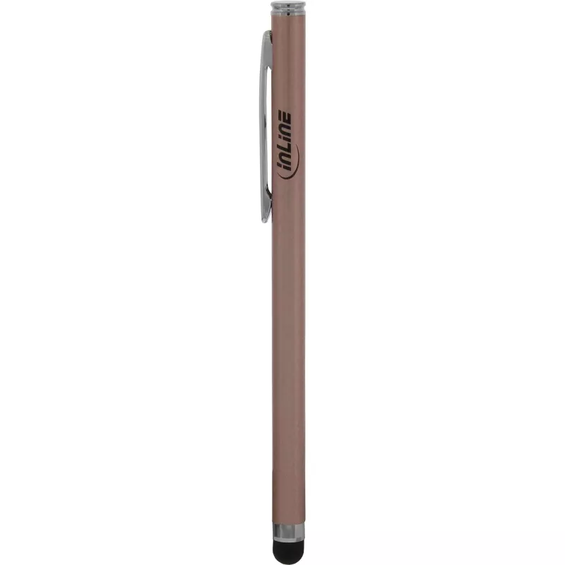 Stylus Pen InLine 55467G για οθόνες αφής smartphone tablet ροζ