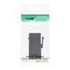 InLine Μονάδα USB 3.1 Snap-In, USB-A θηλυκό/θηλυκό, μαύρο κουτί