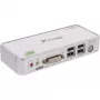 InLine Compact Desktop KVM Switch USB DVI 2 Θύρες + Ήχος με καλώδια 1,2m