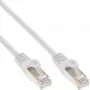 InLine Patchkabel SF/UTP Cat.5e λευκό 0,3m