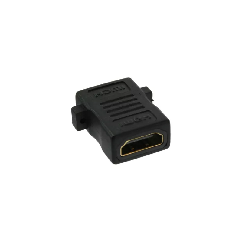 InLine Προσαρμογέας εγκατάστασης HDMI HDMI A υποδοχή / υποδοχή επιχρυσωμένος, 4K2K