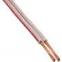 InLine Καλώδιο ηχείων 2x 2,5mm² CCA διαφανές 50m