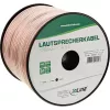 InLine Καλώδιο ηχείων 2x 2,5mm² CCA διαφανές 50m