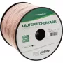 InLine Καλώδιο ηχείων 2x 2,5mm² CCA διαφανές 100m