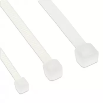 Δεματικά InLine 250 mm × 3,6 mm, αντοχή εφελκυσμού 176,5 N, μπεζ, 100 τεμ.