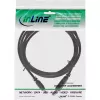 InLine Καλώδιο Mini USB 2.0 βύσμα US τύπου A / βύσμα Mini B, 5-πολικό, μαύρο, 0,3 m