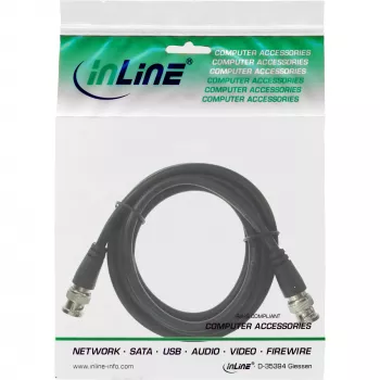 Καλώδιο βίντεο BNC RG59 75Ohm 5m InLine 10805
