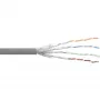Καλώδιο Patch InLine S/FTP PiMF Cat.6 γκρι AWG27 PVC CU 100m